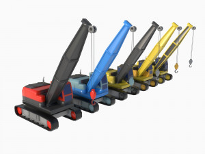 Heavy equipment package 3D 模型