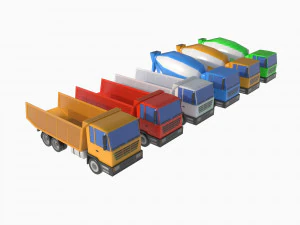 Heavy equipment package 3D Model