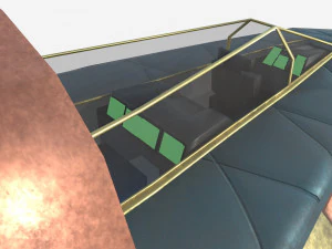 Planador Guauld Modelo 3D