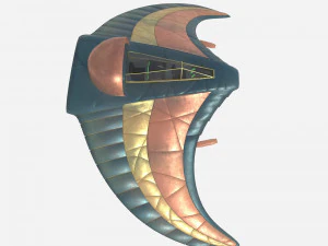 Planador Guauld Modelo 3D