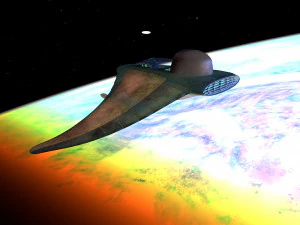 Planador Guauld Modelo 3D