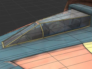 Planador Guauld Modelo 3D