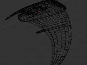 Planador Guauld Modelo 3D