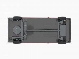 VW Volkswagen golf 2 GTI Model 3D