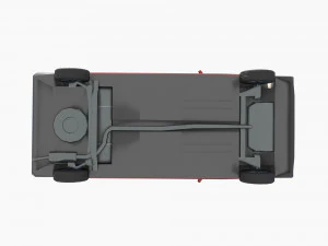 VW Volkswagen golf 2 GTI 3D Model