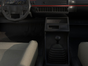 VW Volkswagen golf 2 GTI Model 3D