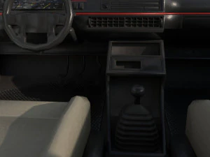 VW Volkswagen golf 2 GTI 3D Model
