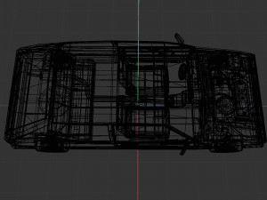 VW Volkswagen golf 2 GTI Model 3D