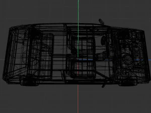 VW Volkswagen golf 2 GTI 3D Model