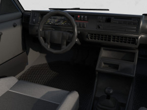 VW Volkswagen golf 2 3D मॉडल