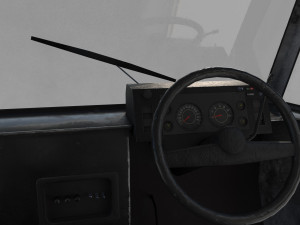 Grumman milk truck Modelo 3D