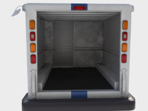 Grumman milk truck Modelo 3D