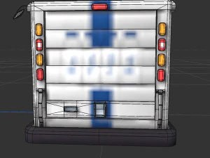 Grumman milk truck 3D Model