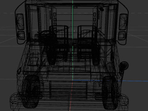 Grumman milk truck Modelo 3D