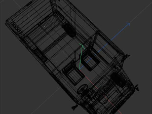 Grumman milk truck 3D Model