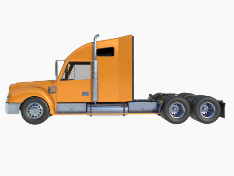 Freightliner Coronado 3D Model