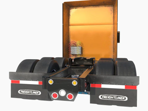 Freightliner Coronado 3D Model