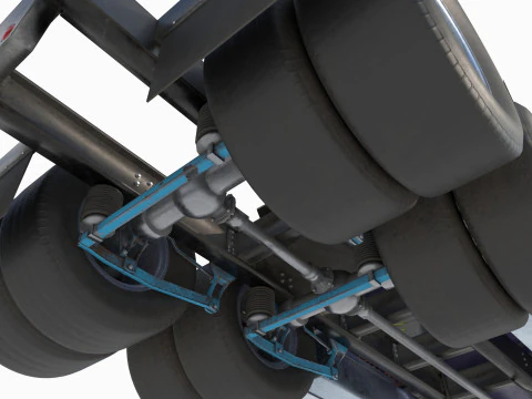 Freightliner Coronado 3D Model