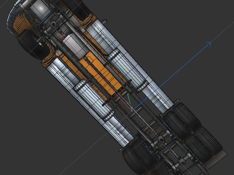 Freightliner Coronado 3D Model