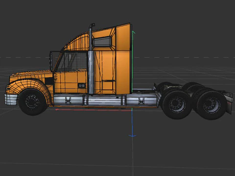 Freightliner Coronado 3D Model