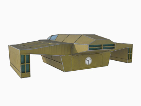 Cargo ship v1 3D Модель