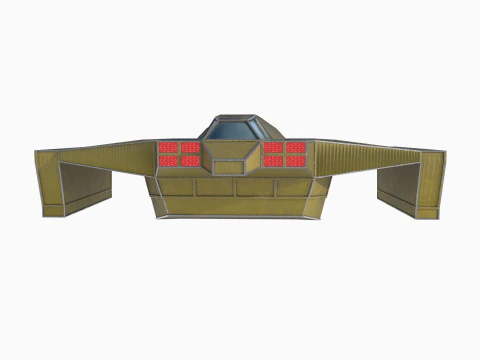 Cargo ship v1 3D Model