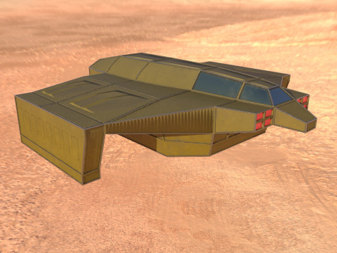 Cargo ship v1 3D Модель