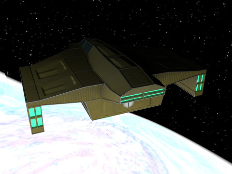 Cargo ship v1 3D Модель