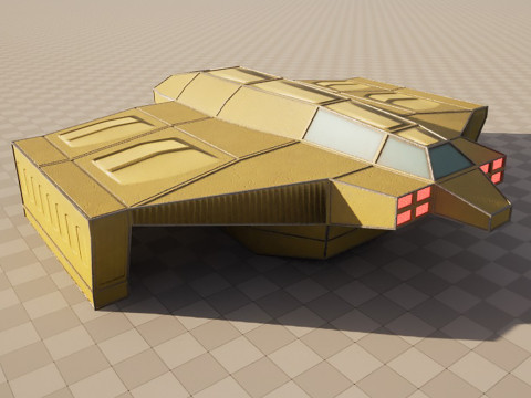 Cargo ship v1 3D Модель