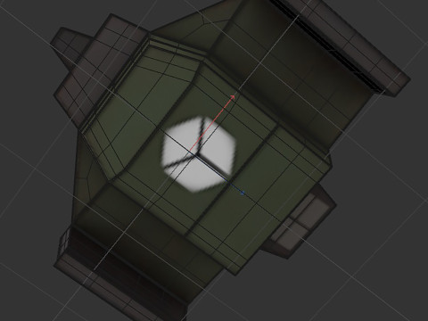 Cargo space ship v3 Modelo 3D