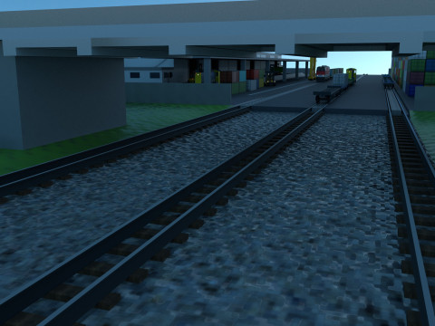 Logistic center Model 3D