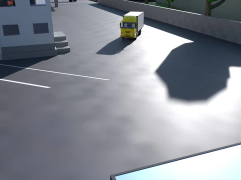 Logistic center 3D Model