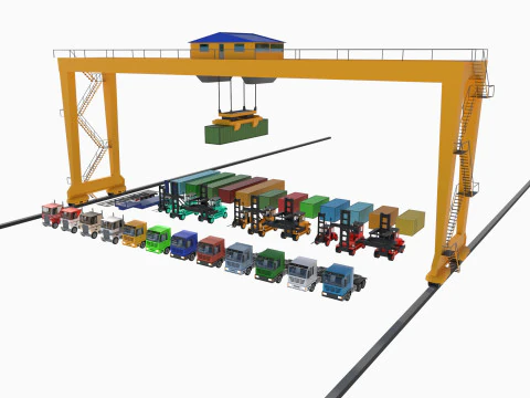 Attrezzatura Modello 3D