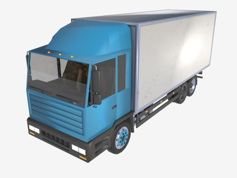 Van truck 3Dモデル