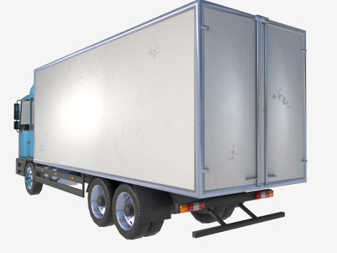 Van truck 3Dモデル