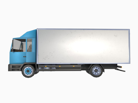 Van truck 3Dモデル