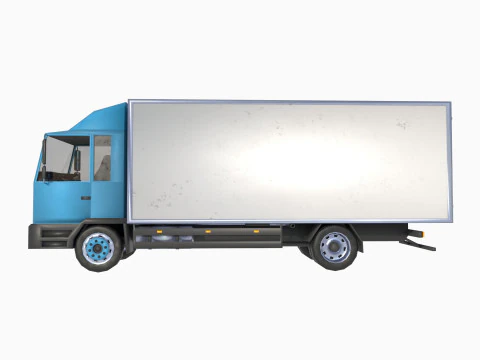 Van truck 3D Model