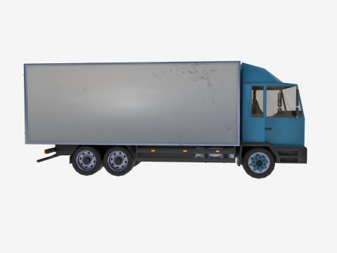 Van truck 3Dモデル