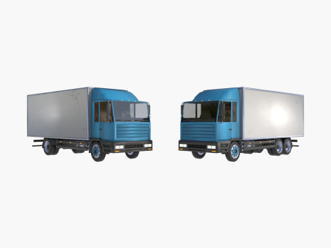 Van truck 3Dモデル