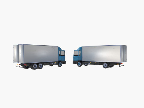 Van truck 3Dモデル