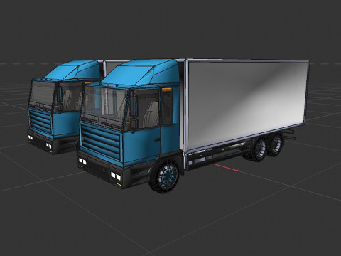 Van truck 3Dモデル