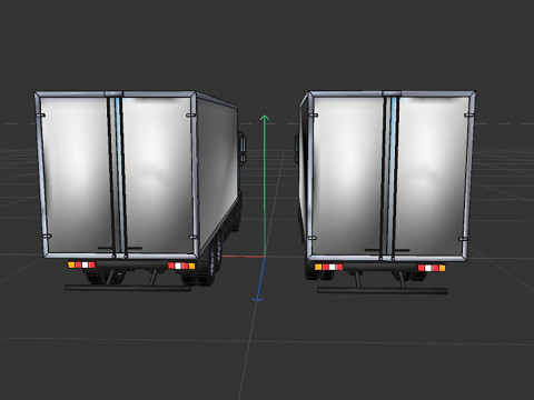 Van truck 3Dモデル