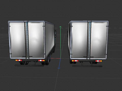 Van truck 3D Model