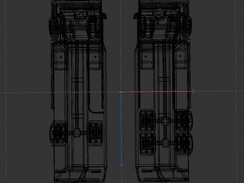 Van truck 3Dモデル