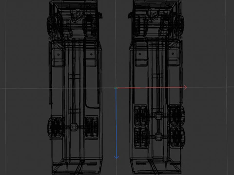 Van truck 3D Model