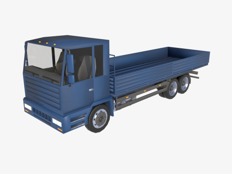 Board truck 3D Model