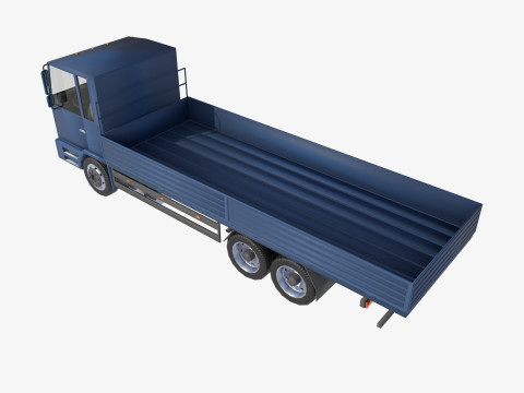 Board truck 3D Model