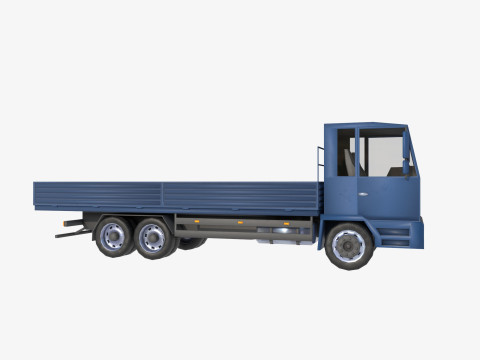 Board truck 3D Model