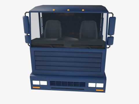 Board truck 3D Model