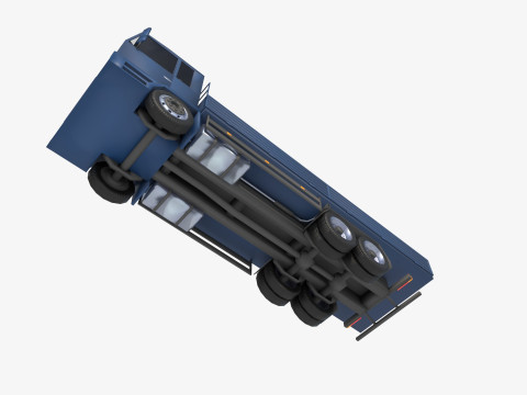 Board truck 3D Model